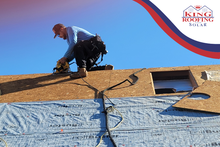 roofer in mabank, texas, install new GAF roofing shingles